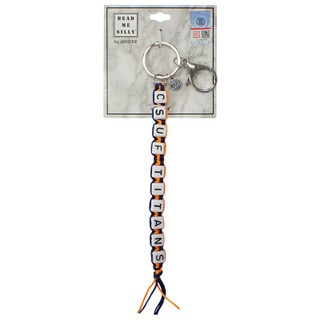 Jardine CSUF Titans Bead Keychain